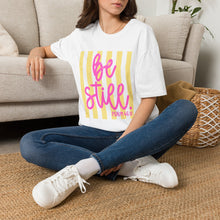 Load image into Gallery viewer, Be still graphic tee