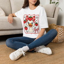 Load image into Gallery viewer, Strawberry goose graphic tee