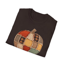 Load image into Gallery viewer, Patchwork pumpkin graphic tee