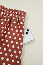 Load image into Gallery viewer, Polka Dot Print Short Set