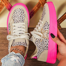 Load image into Gallery viewer, Leopard star sneakers