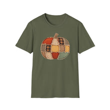 Load image into Gallery viewer, Patchwork pumpkin graphic tee