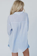 Load image into Gallery viewer, Striped Buttoned up Long Sleeve Shirt