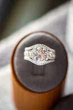 Load image into Gallery viewer, Caroline Round Cut Sterling Silver Ring