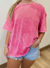 Load image into Gallery viewer, Mineral Washed Oversize Tee