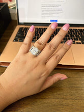 Load image into Gallery viewer, Janessa 2PC Sterling Silver Ring Set