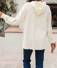 Load image into Gallery viewer, Solid Color Cute Bow Detail Loose Hoodie