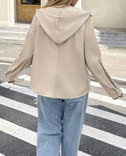 Load image into Gallery viewer, 2 in 1 Thermal Knit Textured Hooded Jacket