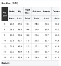 Load image into Gallery viewer, Stitched Waist Detail Loose Cuffed Jeans