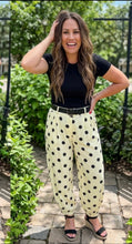 Load image into Gallery viewer, Polka Dot Ankle Length Harem Pants
