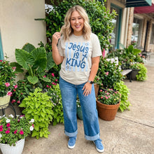 Load image into Gallery viewer, Jesus is King T-shirt