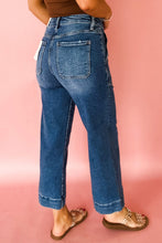 Load image into Gallery viewer, Cropped High Rise Wide Leg Jeans