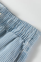 Load image into Gallery viewer, Stripe Drawstring Elastic Waist Casual Denim Shorts