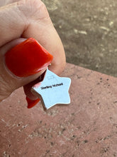 Load image into Gallery viewer, Sterling silver & onyx star charm