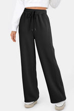 Load image into Gallery viewer, Scuba Drawstring High Waist Solid Color Sweatpants