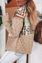 Load image into Gallery viewer, Aztec Quilted Patchwork Western Fashion Jacket