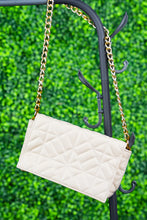Load image into Gallery viewer, QUILTED FAUX LEATHER BAG