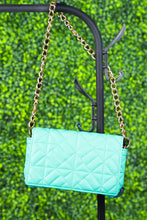 Load image into Gallery viewer, QUILTED FAUX LEATHER BAG