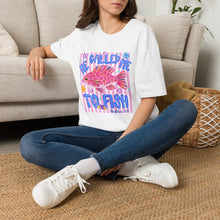 Load image into Gallery viewer, He called me to fish graphic tee
