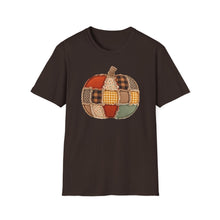 Load image into Gallery viewer, Patchwork pumpkin graphic tee
