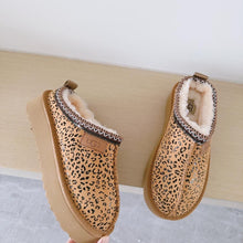 Load image into Gallery viewer, Ugg animal print fuzzy shoes
