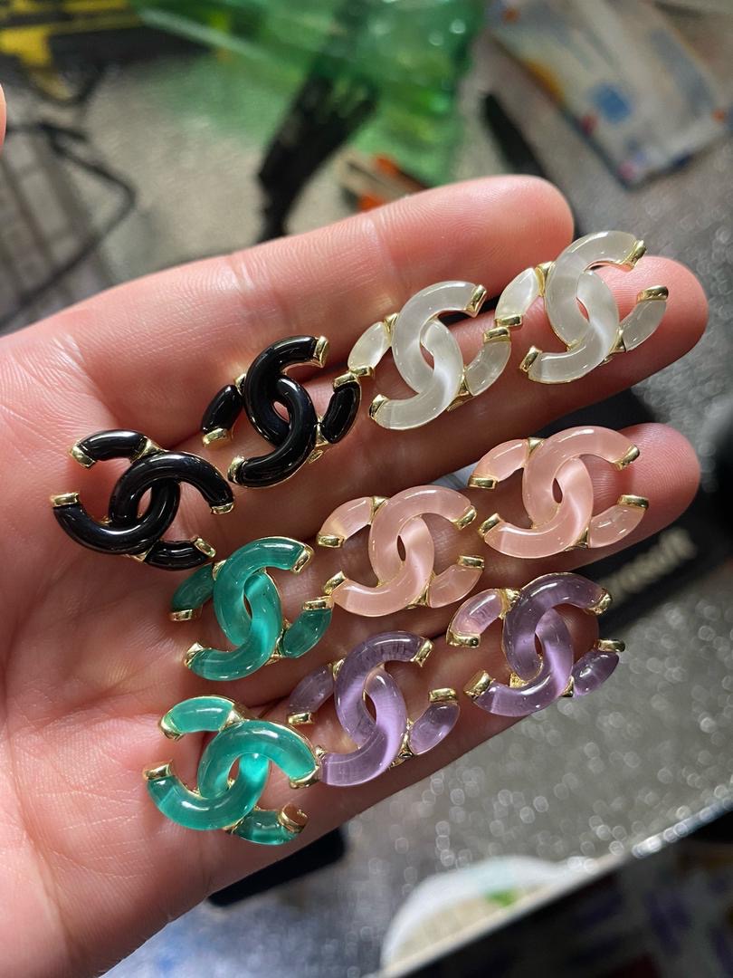 CC earrings