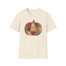 Load image into Gallery viewer, Patchwork pumpkin graphic tee
