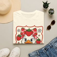 Load image into Gallery viewer, Strawberry goose graphic tee
