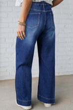 Load image into Gallery viewer, Contrast Lace-up Jeans
