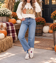 Load image into Gallery viewer, Patterned pumpkin Sweatshirt
