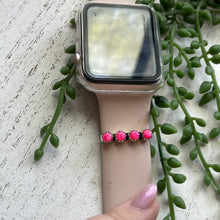 Load image into Gallery viewer, Nizhoni pink fire opal watch charm
