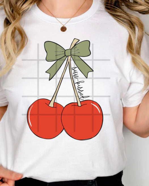 sun-kissed cherries tee