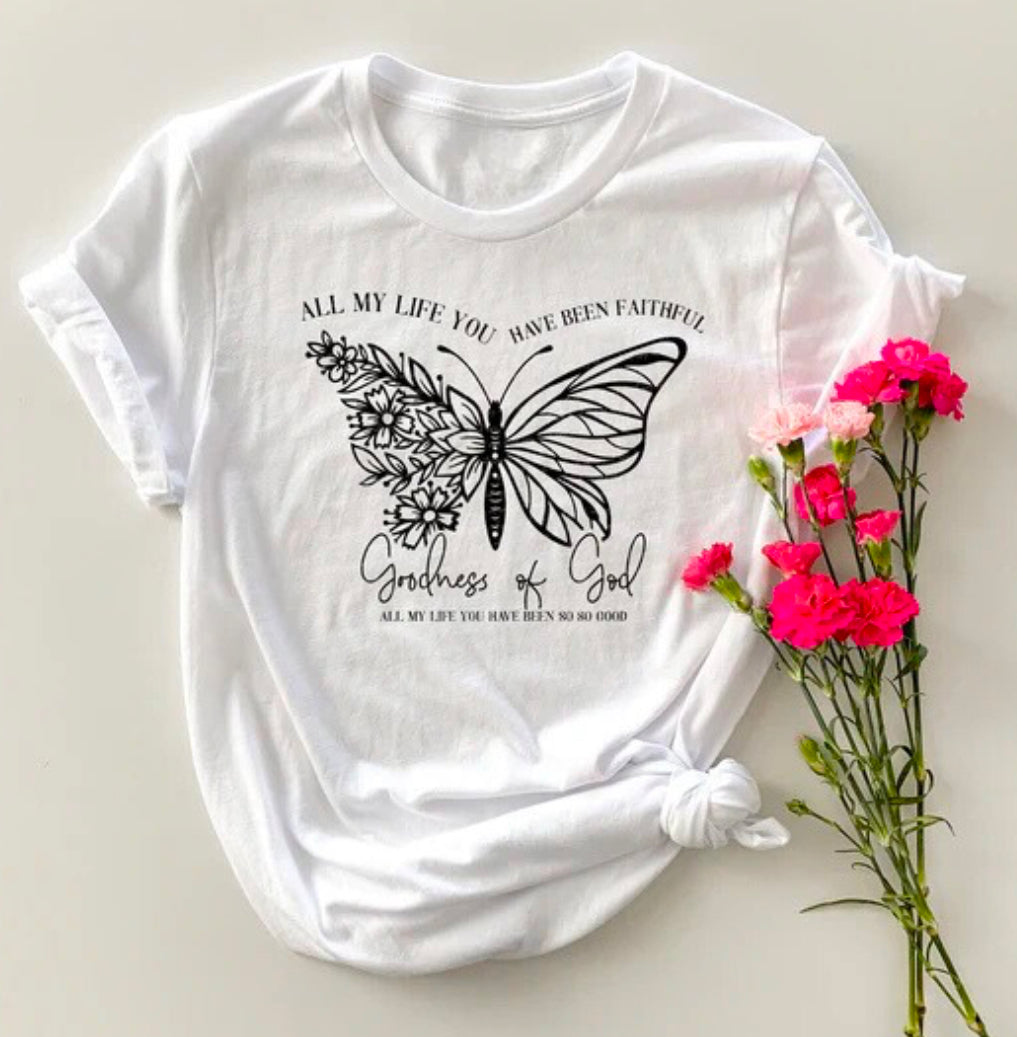 Goodness of God tee