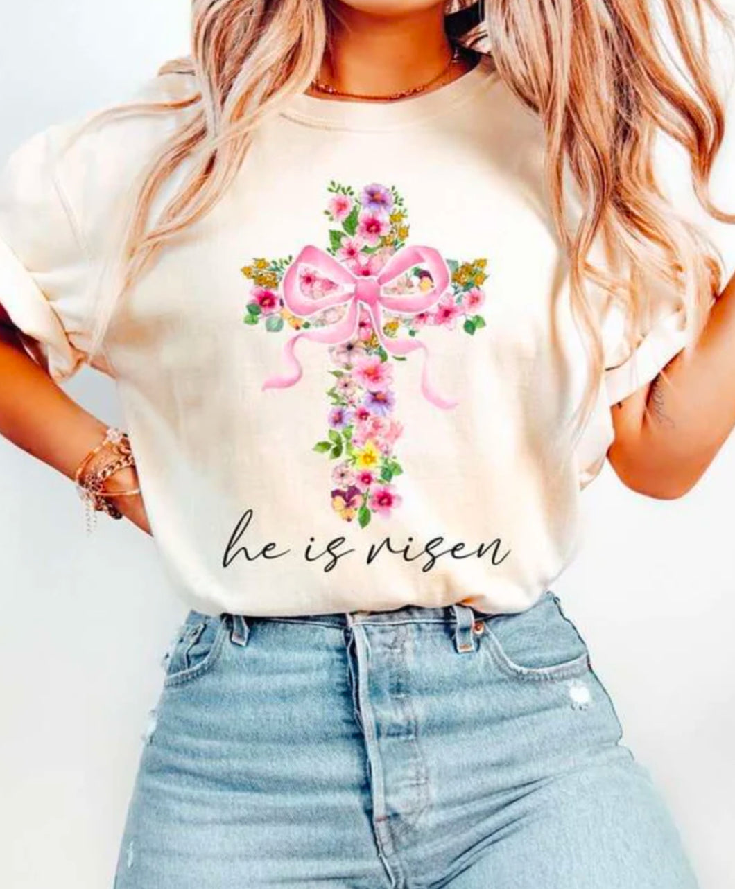 He is risen tee