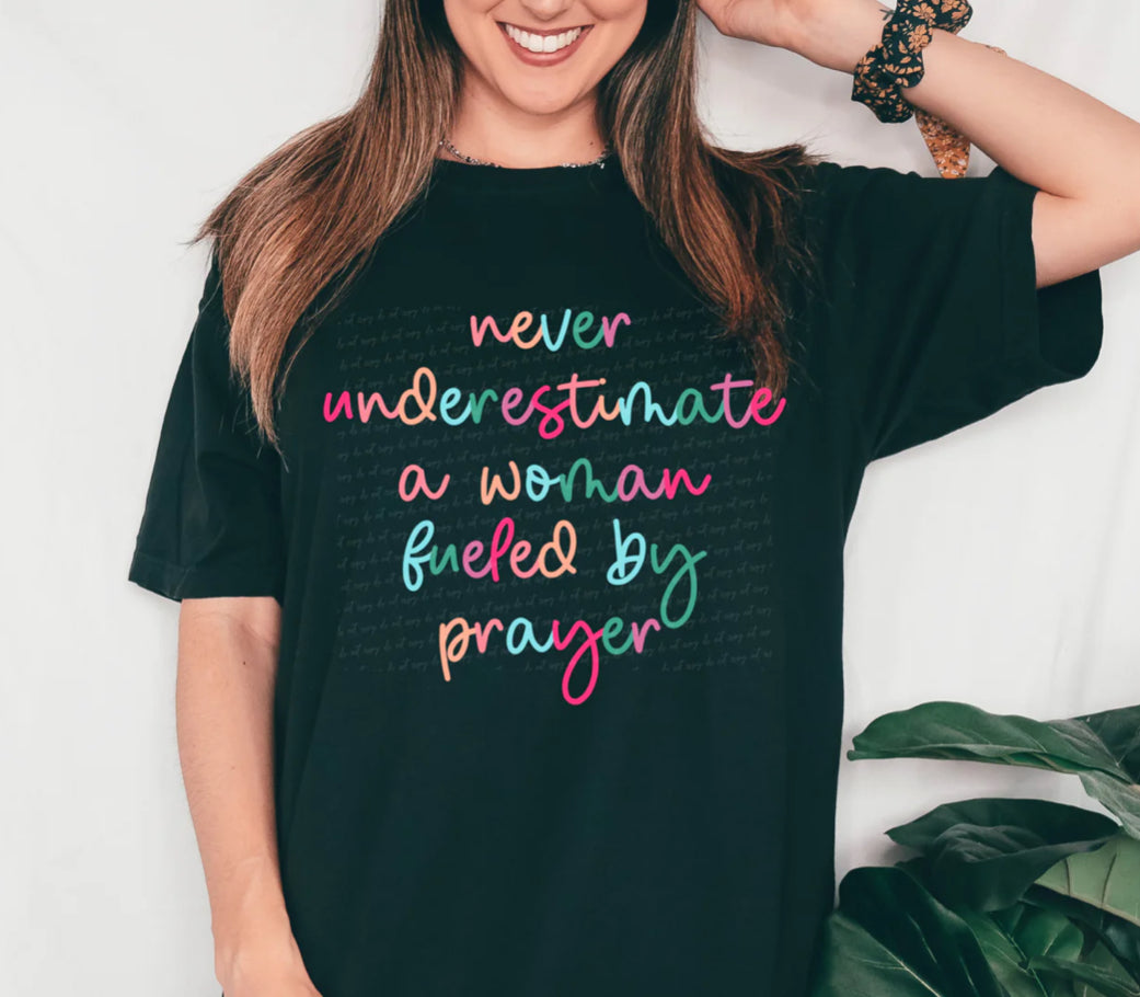 Fueled by prayer tee