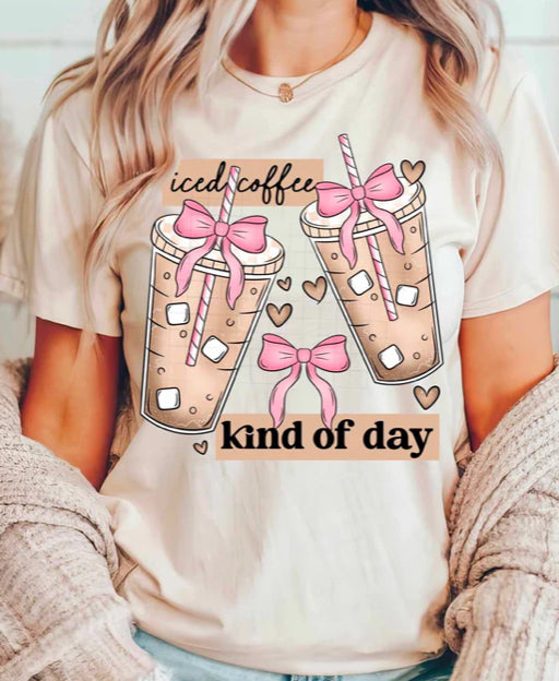 iced coffee kinda day tee