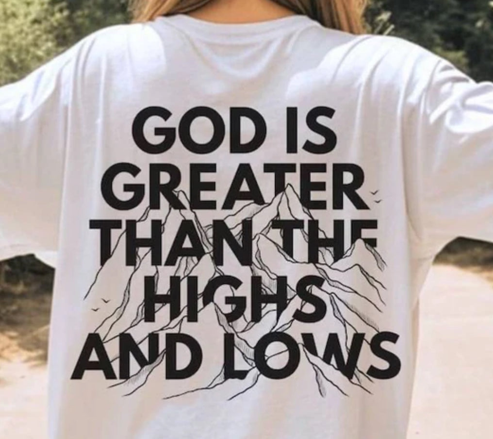 God is greater tee