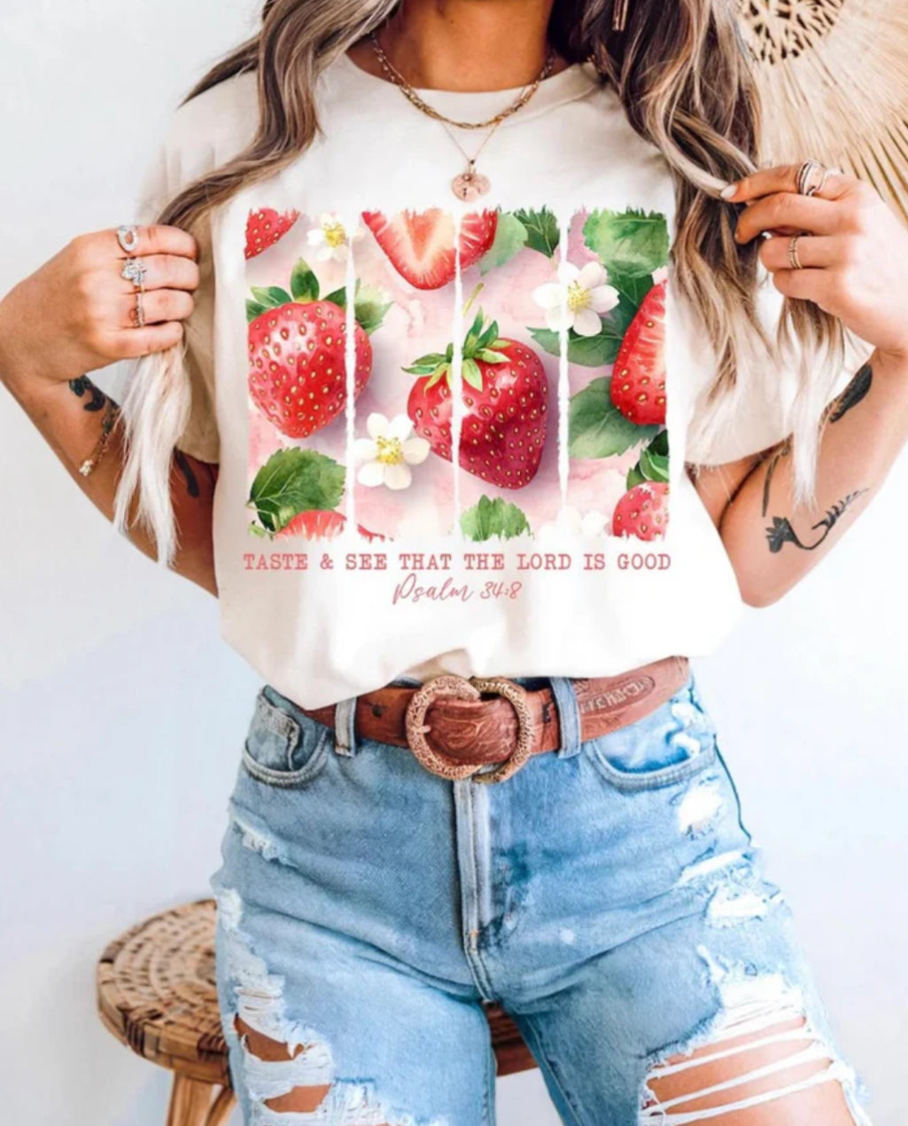 taste and see that the Lord is good tee