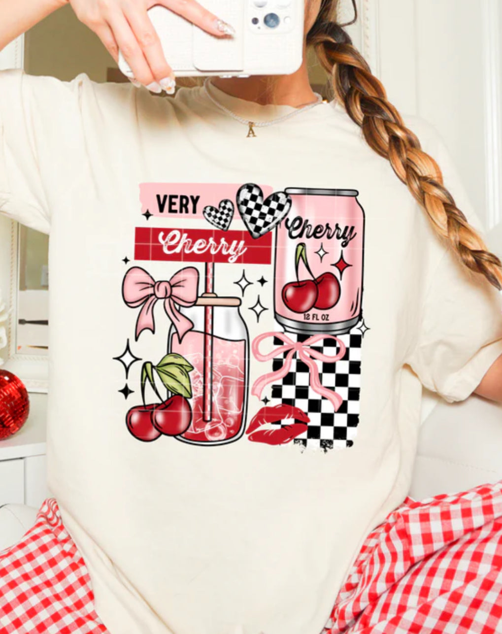 very cherry tee