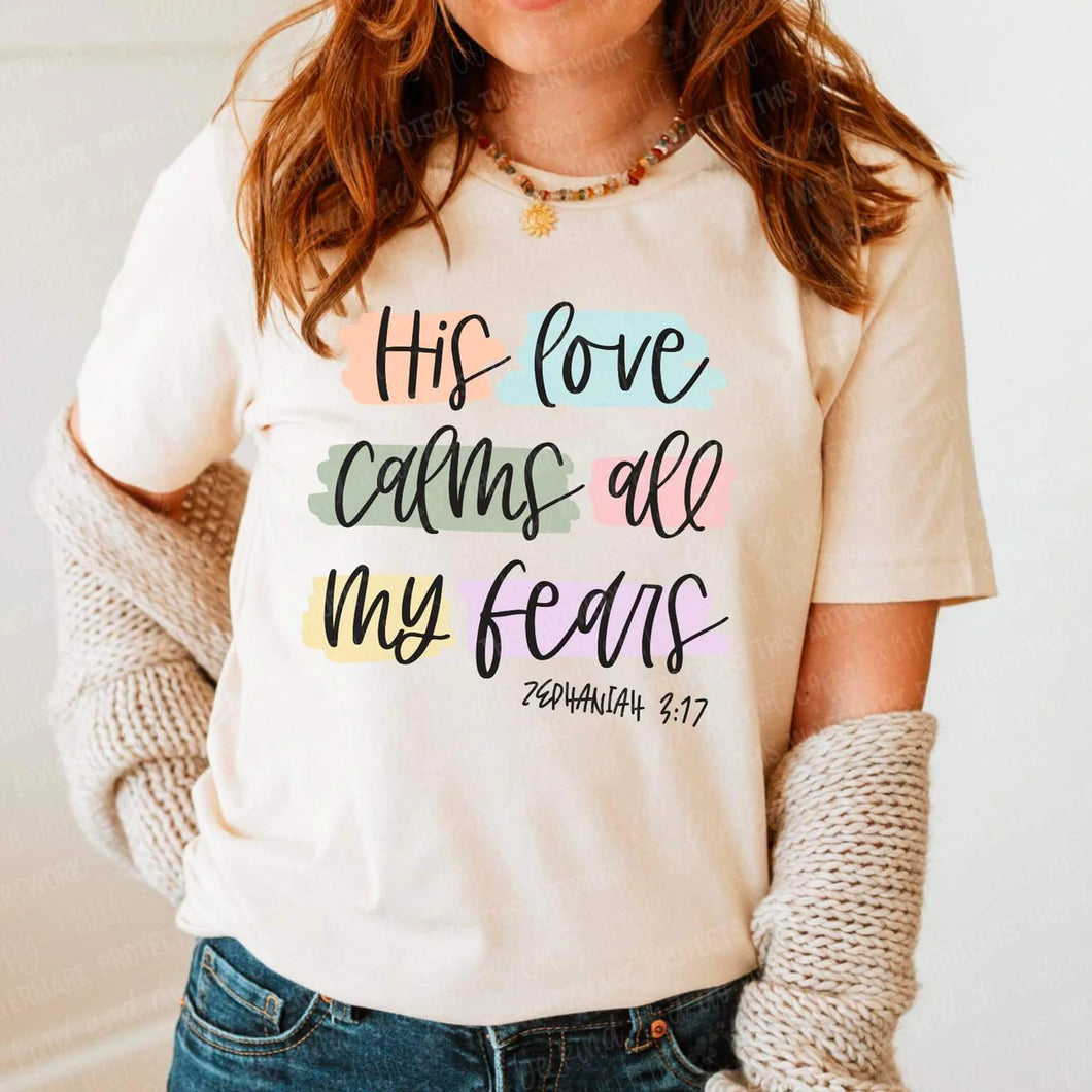 His love short sleeve tee