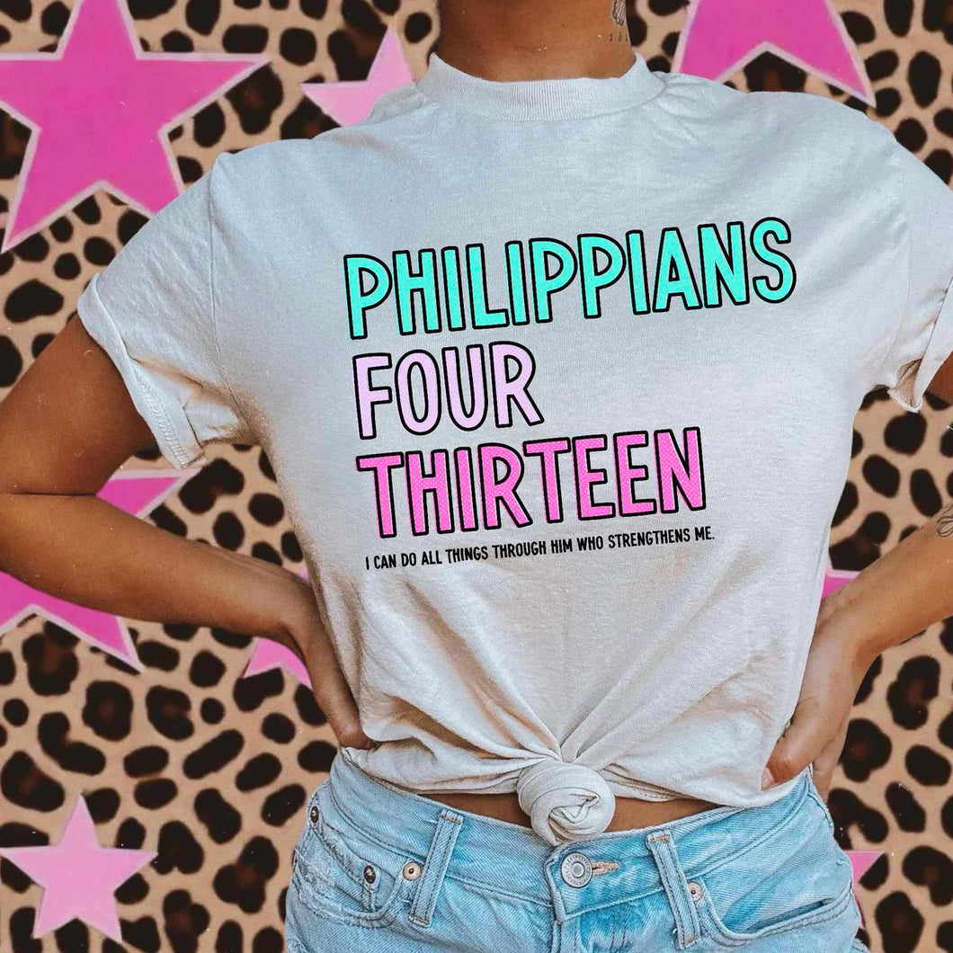 Phillipians 4:13 tee