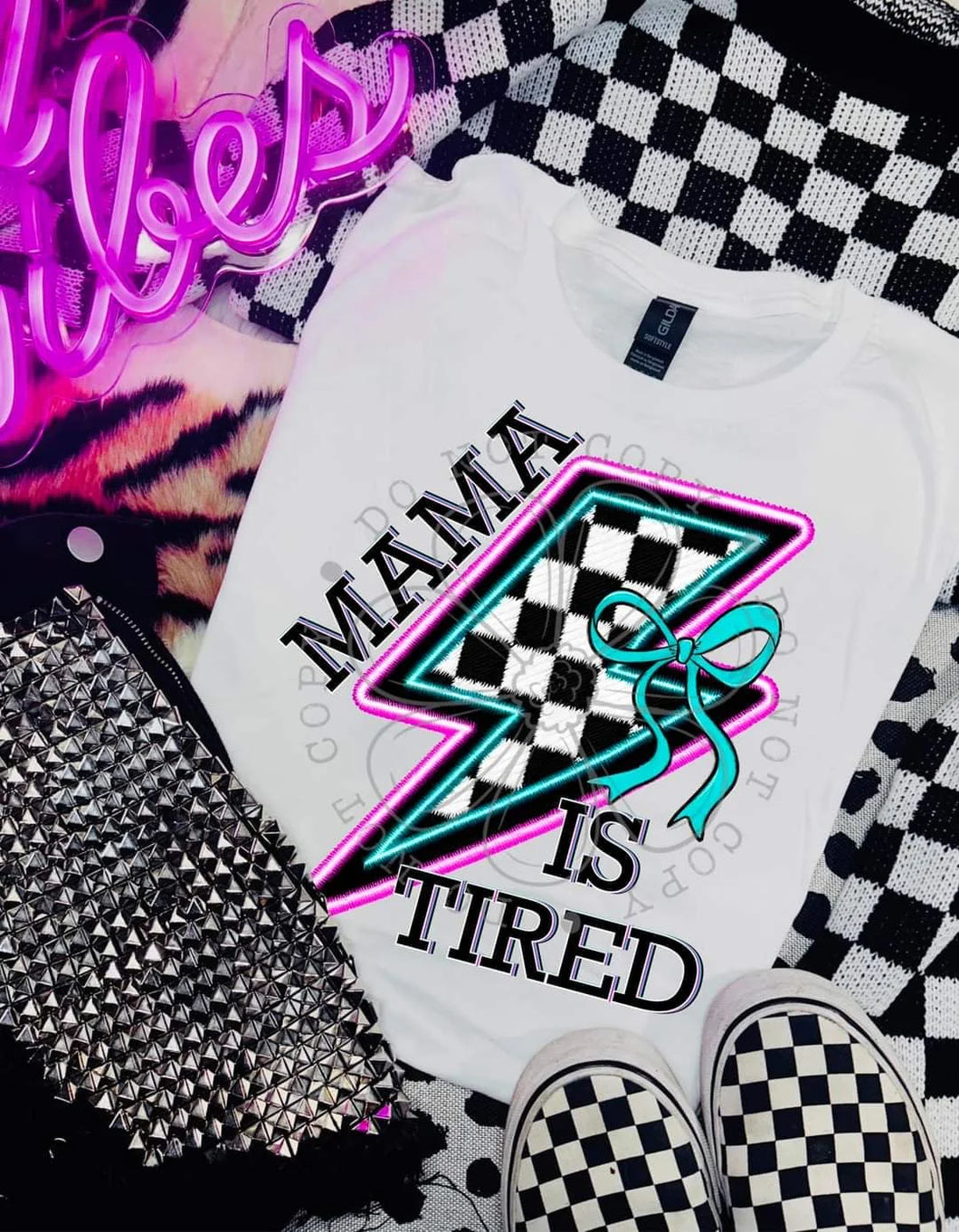 Mama is tired tee