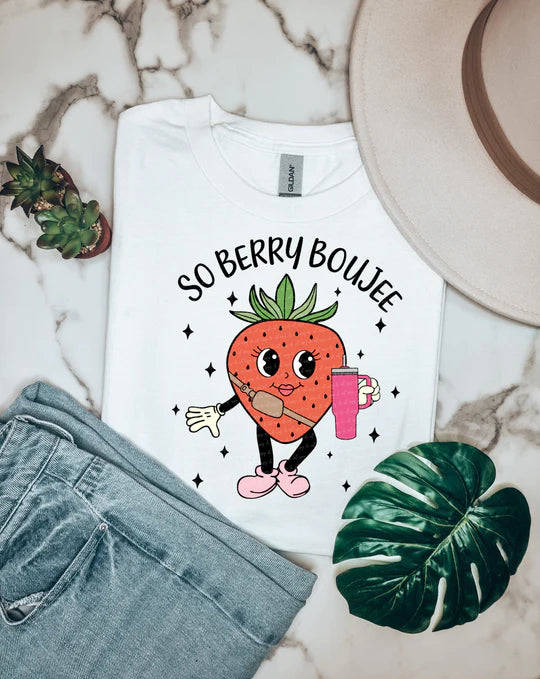 So berry boujee tee