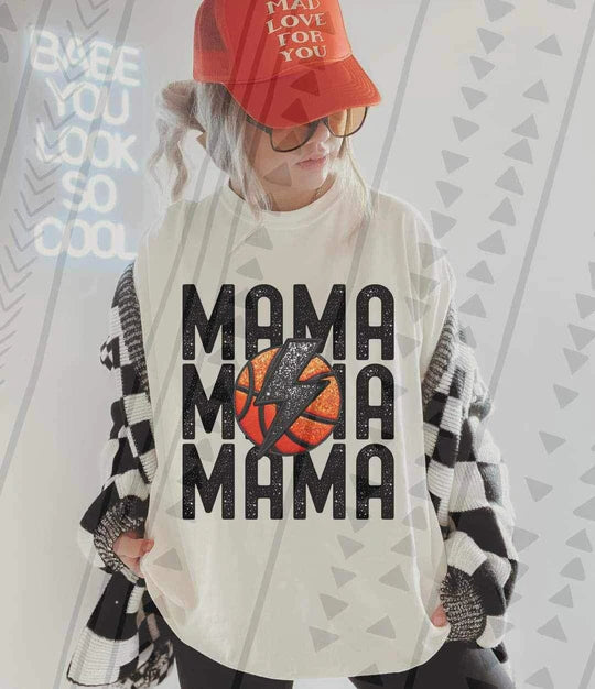 Basketball mama tee