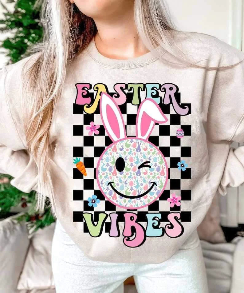 Easter vibes sweatshirt