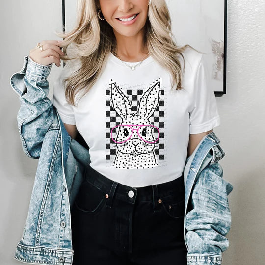 Dotted bunny tee