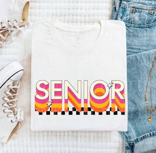 Senior stacked tee