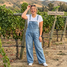 Load image into Gallery viewer, Pleated Wide Leg Retro Pocketed Denim Overalls
