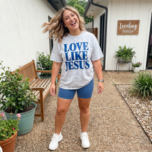 Load image into Gallery viewer, Love Like Jesus Camouflage Oversized T Shirt
