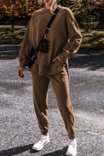 Load image into Gallery viewer, High Low Pullover and Skinny leg Pants Set
